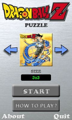 [Game Java] Dragon Ball Z: Puzzle
